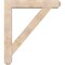 Ekena Millwork Traditional Craftsman Smooth Bracket w/ Offset Brace, Douglas Fir, 7 1/2"W x 42"D x 48"H BKT0806X42X48TRA04SDF - alternate 2